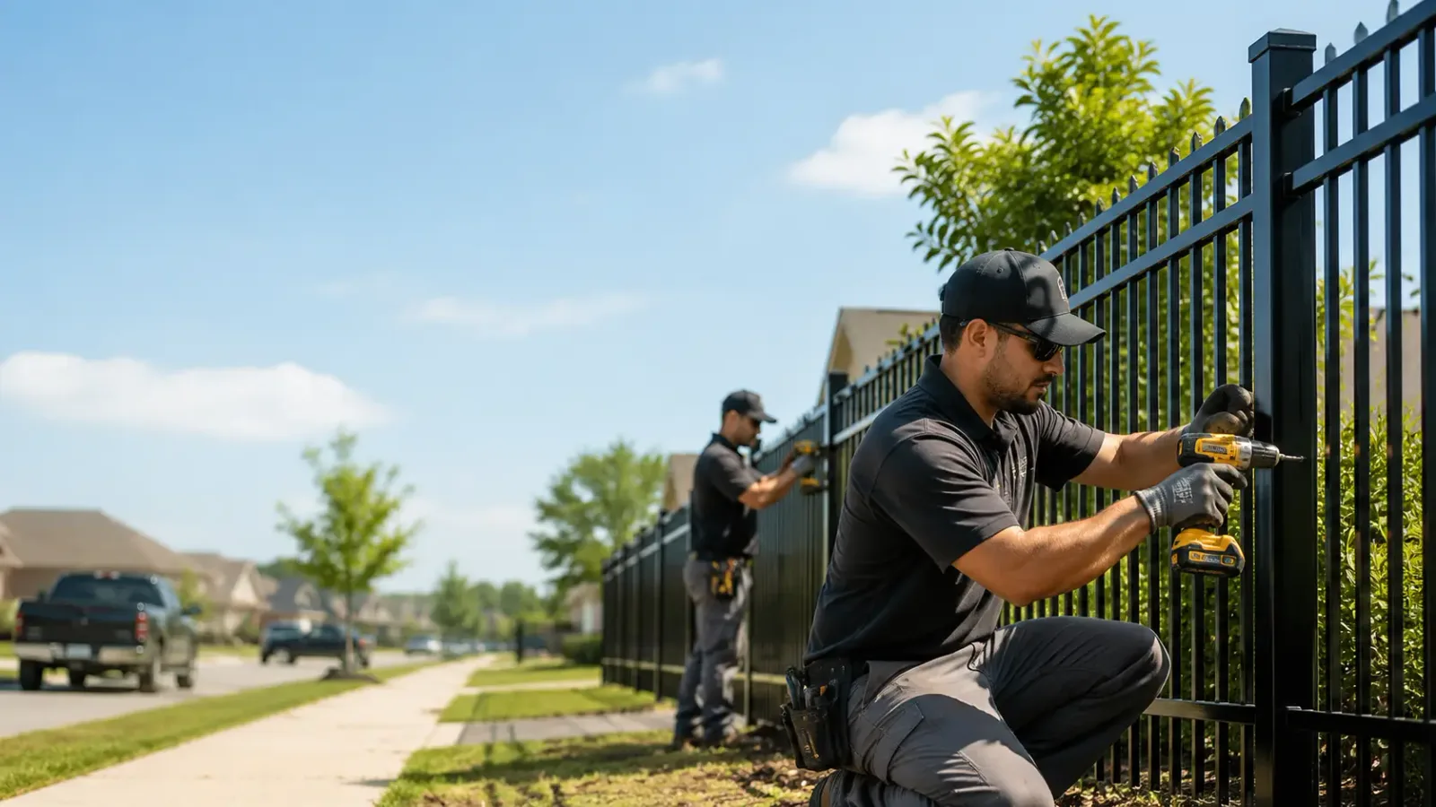 Metal Fence Installation in Big Falls, WI